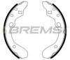 BREMSI GF0789 Brake Shoe Set